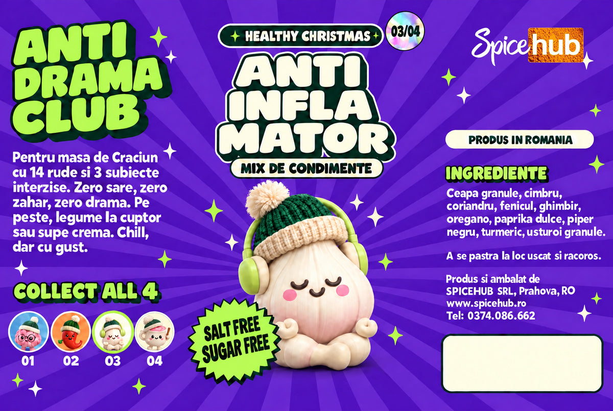 Eticheta Antiinflamator – Spicehub