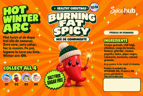 Eticheta Burning Fat Spicy – Spicehub