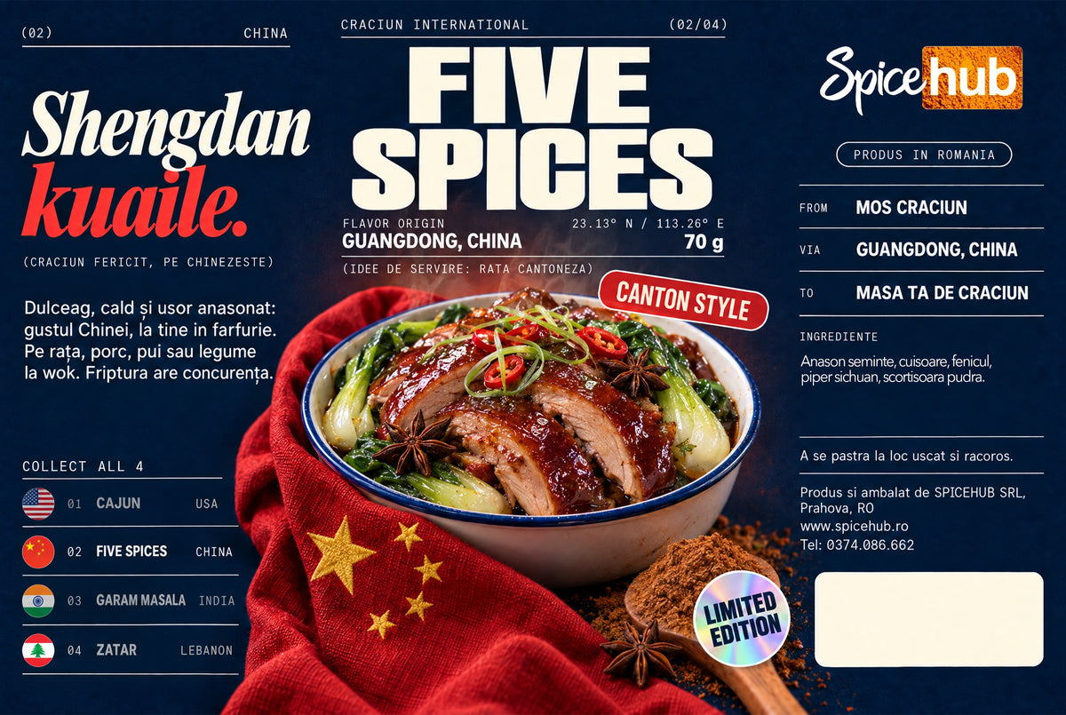 Eticheta Five Spices – Spicehub