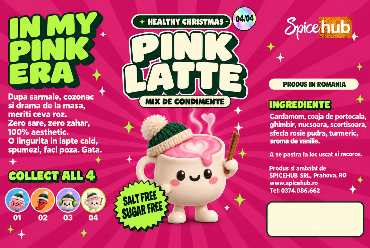 Eticheta Pink Latte – Spicehub